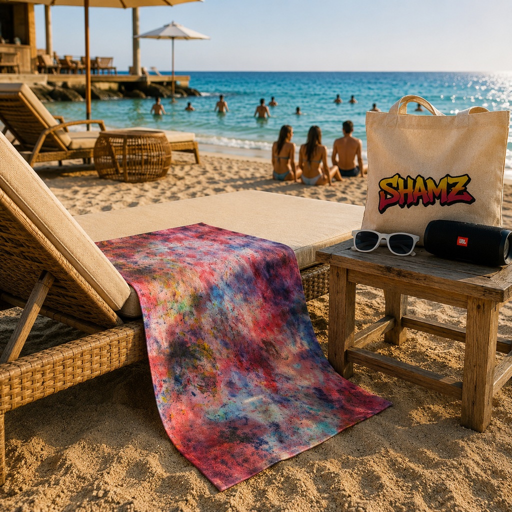 COLORFUL MESS — SHAMZ TOWEL
