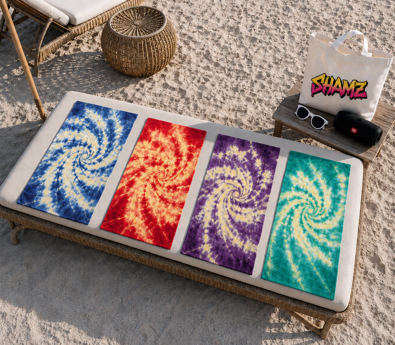 SWIRLY SWIRLS — SHAMZ TOWEL